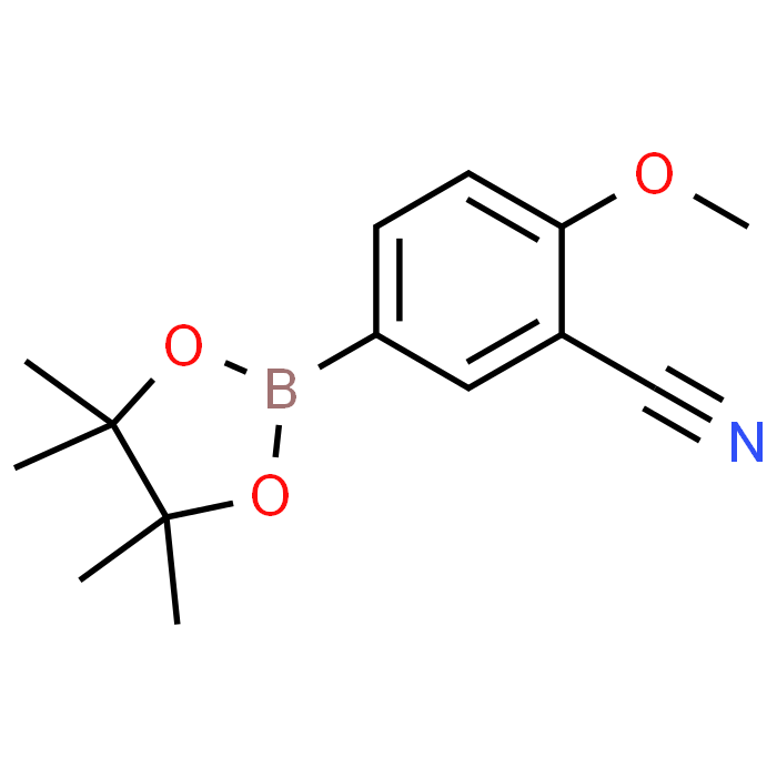 2-Methoxy-5-(4,4,5,5-tetramethyl-1,3,2-dioxaborolan-2-yl)benzonitrile