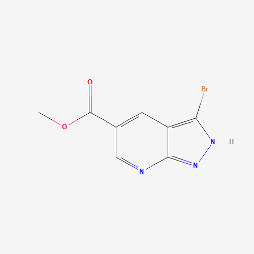 Methyl 3-bromo-1H-pyrazolo[3,4-b]pyridine-5-carboxylate