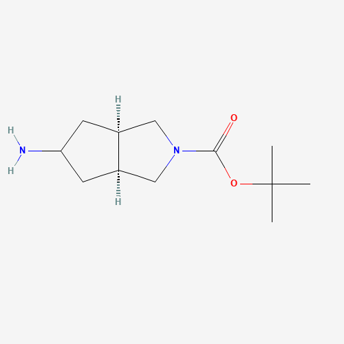 rel-(3aR,5s,6aS)-tert-Butyl 5-aminohexahydrocyclopenta[c]pyrrole-2(1H)-carboxylate
