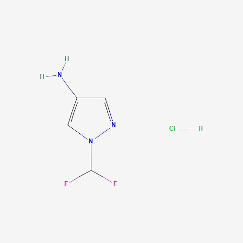 1-(Difluoromethyl)-1H-pyrazol-4-amine hydrochloride