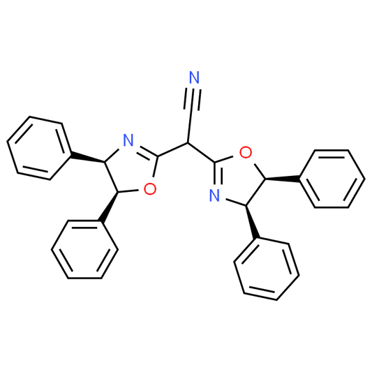 2,2-Bis((4R,5S)-4,5-diphenyl-4,5-dihydrooxazol-2-yl)acetonitrile