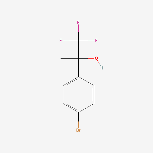 2-(4-Bromophenyl)-1,1,1-trifluoropropan-2-ol