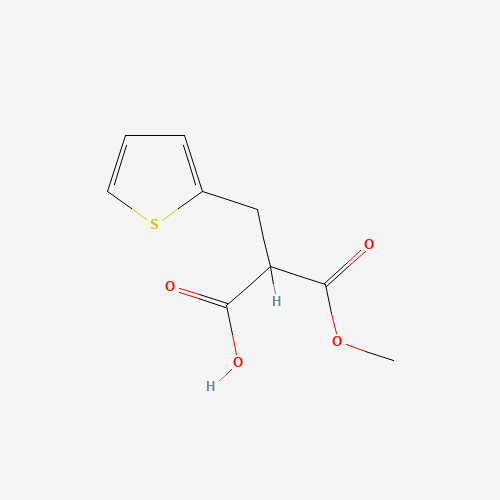 3-Methoxy-3-oxo-2-(thiophen-2-ylmethyl)propanoic acid