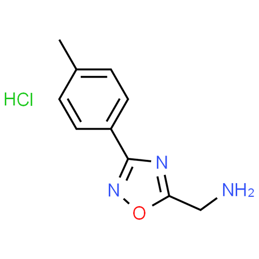 (3-(p-Tolyl)-1,2,4-oxadiazol-5-yl)methanamine hydrochloride