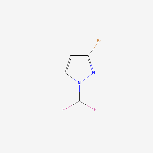 3-Bromo-1-(difluoromethyl)-1H-pyrazole