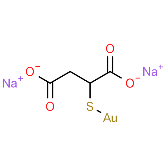Gold sodium thiomalate