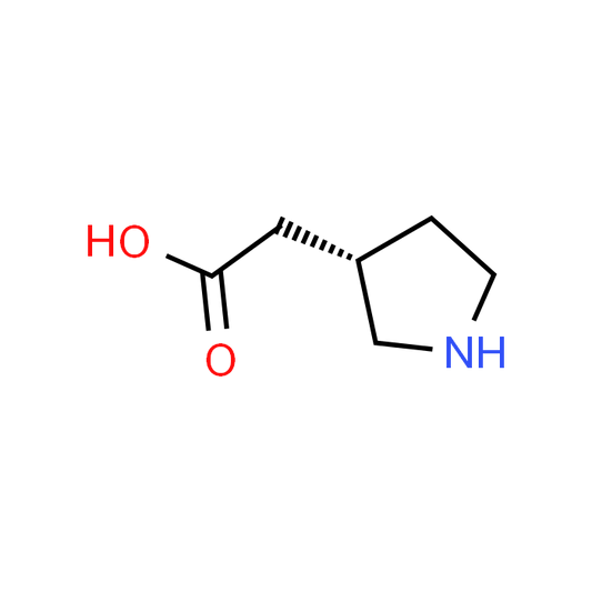 (S)-2-(Pyrrolidin-3-yl)acetic acid