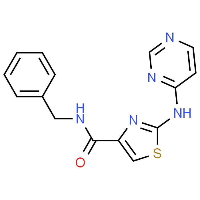 N-Benzyl-2-(pyrimidin-4-ylamino)thiazole-4-carboxamide