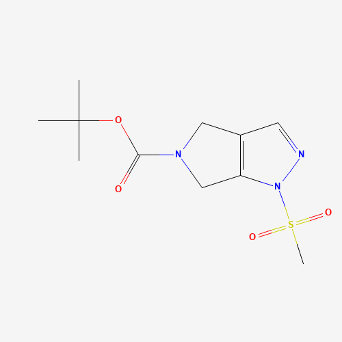 tert-Butyl 1-(methylsulfonyl)-4,6-dihydropyrrolo[3,4-c]pyrazole-5(1H)-carboxylate