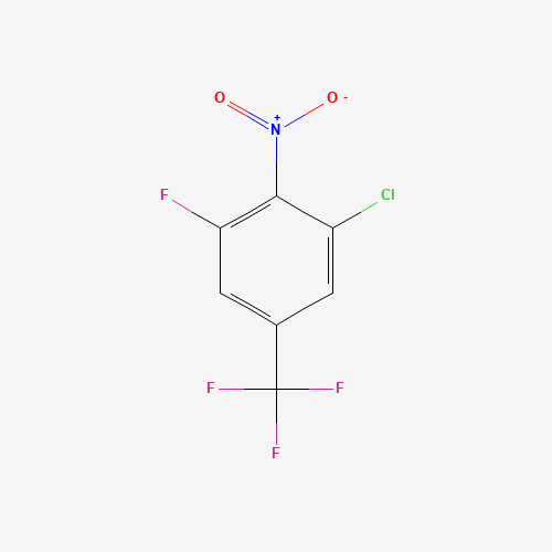 1-Chloro-3-fluoro-2-nitro-5-(trifluoromethyl)benzene