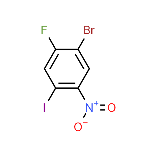1-Bromo-2-fluoro-4-iodo-5-nitrobenzene