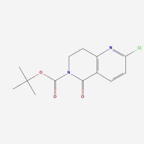 tert-Butyl 2-chloro-5-oxo-7,8-dihydro-1,6-naphthyridine-6(5H)-carboxylate
