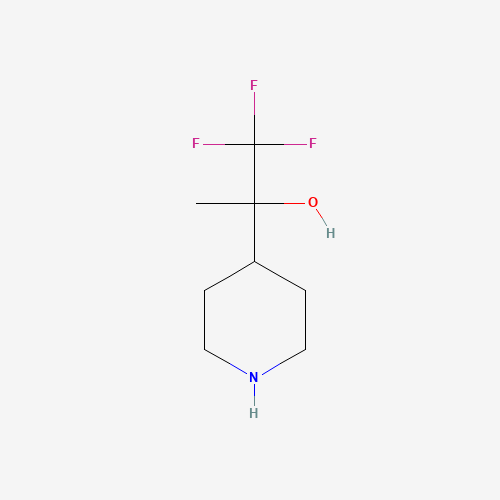 1,1,1-Trifluoro-2-(piperidin-4-yl)propan-2-ol