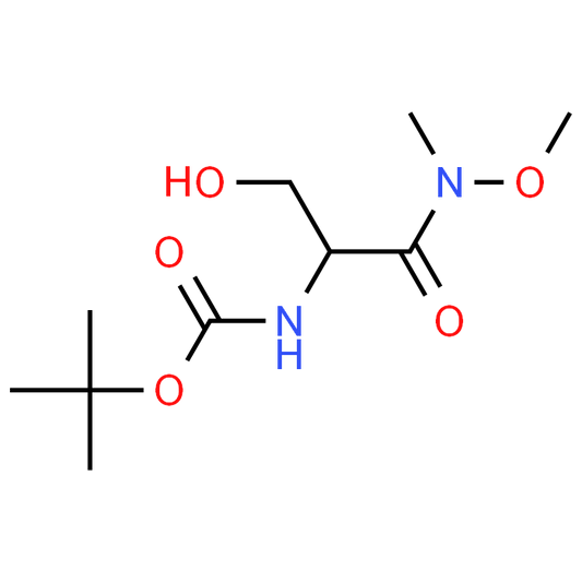 (S)-tert-Butyl (3-hydroxy-1-(methoxy(methyl)amino)-1-oxopropan-2-yl)carbamate