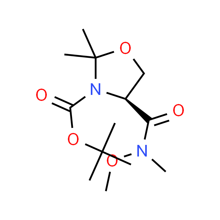 (S)-tert-Butyl 4-(methoxy(methyl)carbamoyl)-2,2-dimethyloxazolidine-3-carboxylate