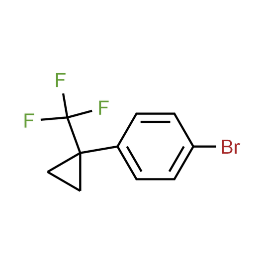 1-Bromo-4-(1-(trifluoromethyl)cyclopropyl)benzene