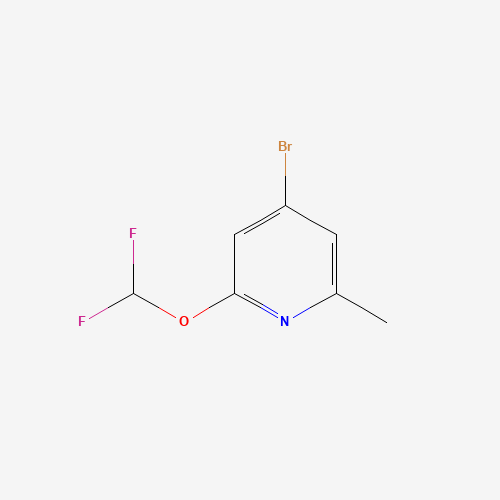 4-Bromo-2-(difluoromethoxy)-6-methylpyridine - Achmem