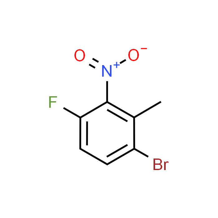 1-Bromo-4-fluoro-2-methyl-3-nitrobenzene