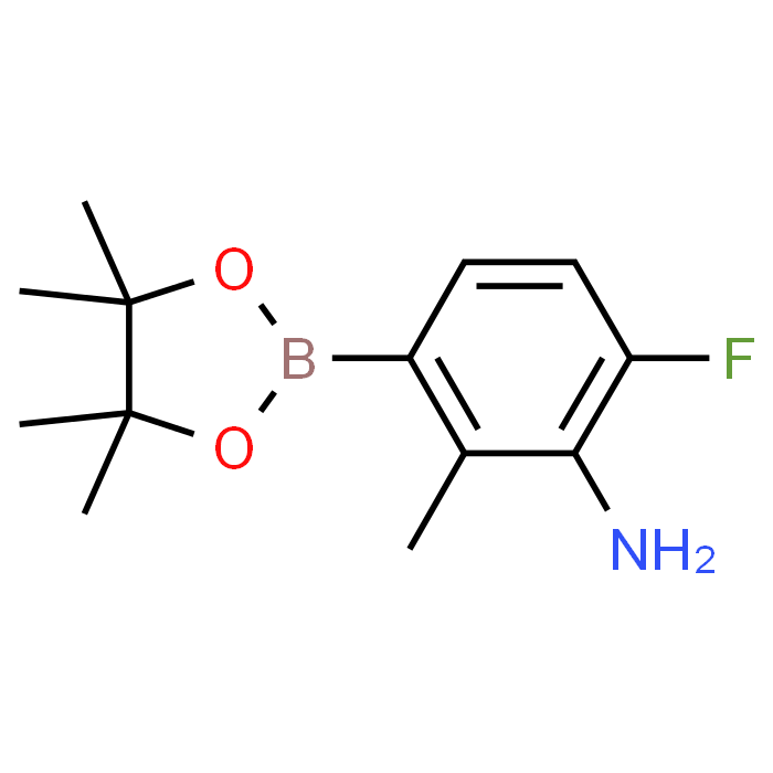 6-Fluoro-2-methyl-3-(4,4,5,5-tetramethyl-1,3,2-dioxaborolan-2-yl)aniline