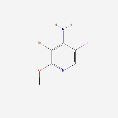 3-Bromo-5-iodo-2-methoxypyridin-4-amine