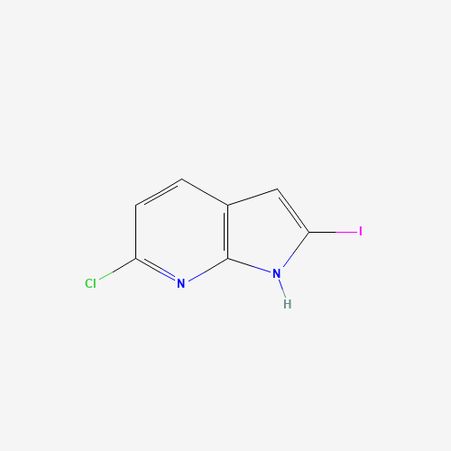 6-Chloro-2-iodo-1H-pyrrolo[2,3-b]pyridine