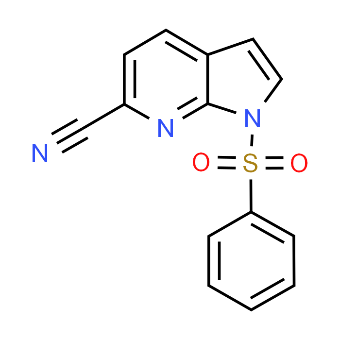 1-(Phenylsulfonyl)-1H-pyrrolo[2,3-b]pyridine-6-carbonitrile