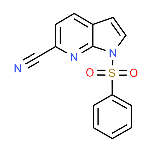 1-(Phenylsulfonyl)-1H-pyrrolo[2,3-b]pyridine-6-carbonitrile