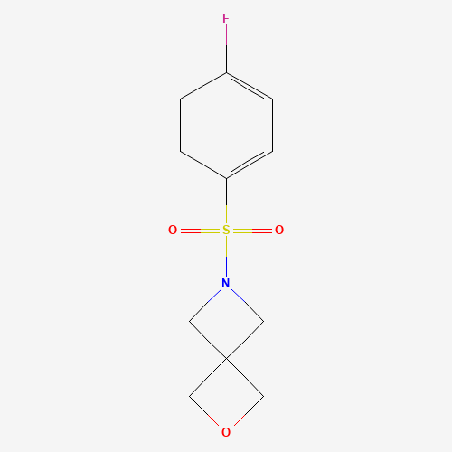 6-((4-Fluorophenyl)sulfonyl)-2-oxa-6-azaspiro[3.3]heptane