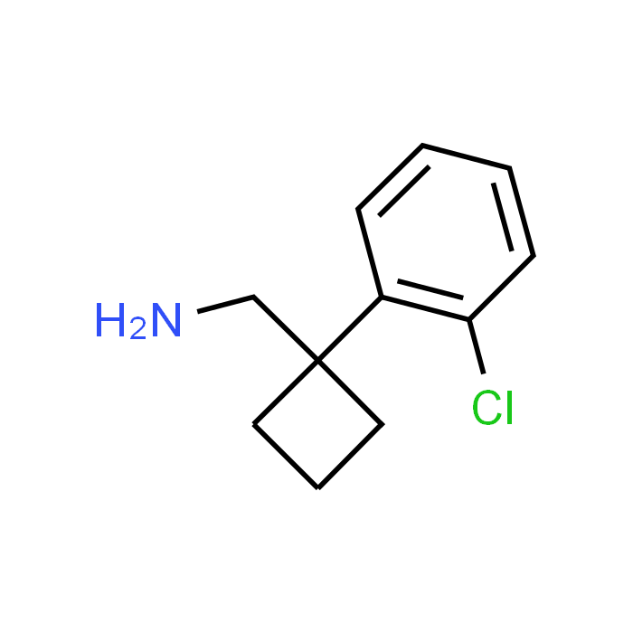 (1-(2-Chlorophenyl)cyclobutyl)methanamine
