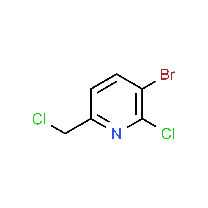 3-Bromo-2-chloro-6-(chloromethyl)pyridine