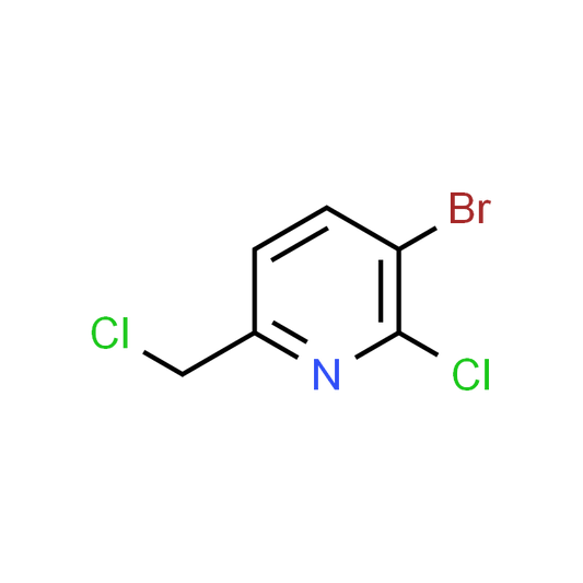 3-Bromo-2-chloro-6-(chloromethyl)pyridine