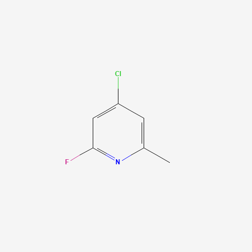 4-Chloro-2-fluoro-6-methylpyridine