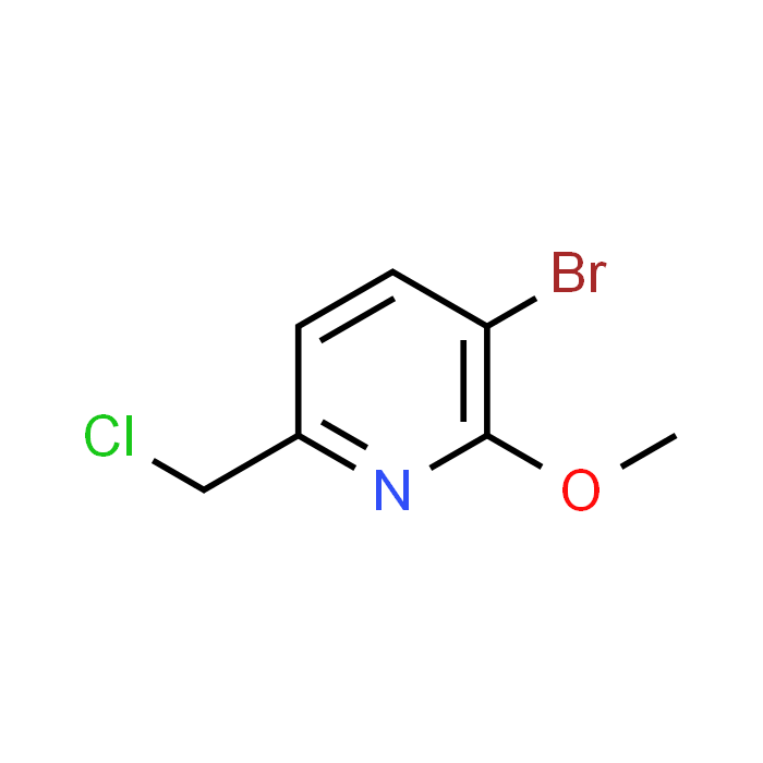 3-Bromo-6-(chloromethyl)-2-methoxypyridine