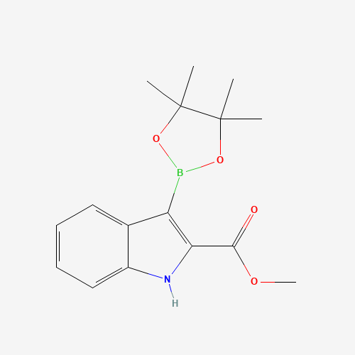 Methyl 3-(4,4,5,5-tetramethyl-1,3,2-dioxaborolan-2-yl)-1H-indole-2-carboxylate