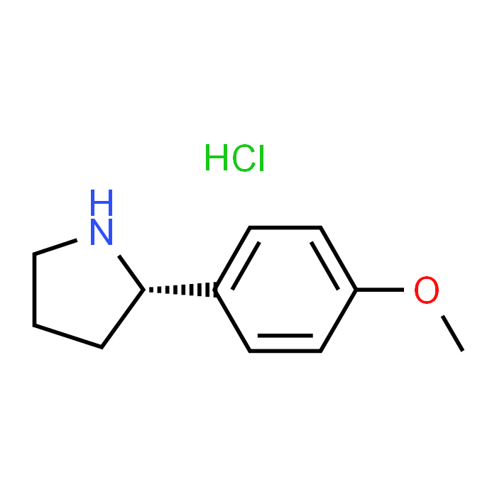 (S)-2-(4-Methoxyphenyl)pyrrolidine hydrochloride