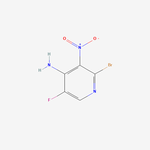 2-Bromo-5-fluoro-3-nitropyridin-4-amine