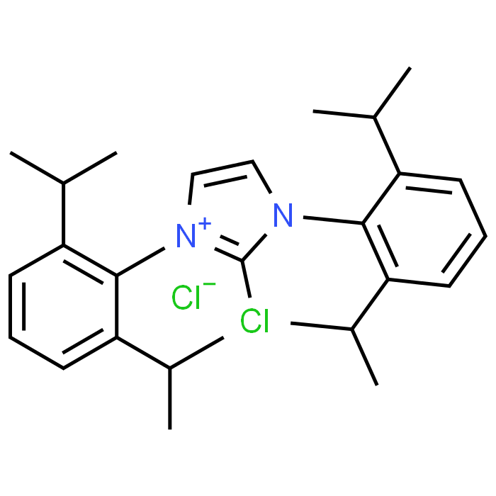 2-Chloro-1,3-bis(2,6-diisopropylphenyl)-1H-imidazol-3-ium chloride