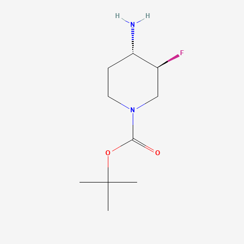 (3S,4S)-tert-Butyl 4-amino-3-fluoropiperidine-1-carboxylate