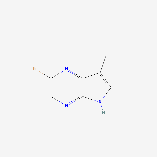 2-Bromo-7-methyl-5H-pyrrolo[2,3-b]pyrazine