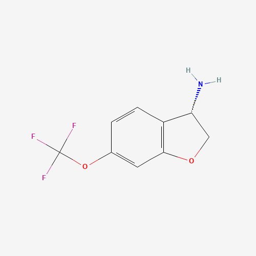 (3S)-6-(TRIFLUOROMETHOXY)-2,3-DIHYDROBENZO[B]FURAN-3-YLAMINE