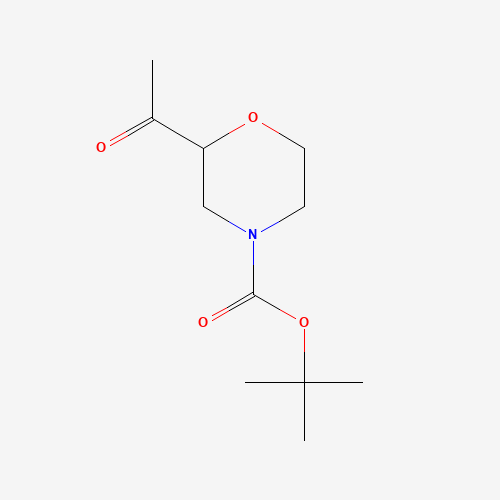 tert-Butyl 2-acetylmorpholine-4-carboxylate