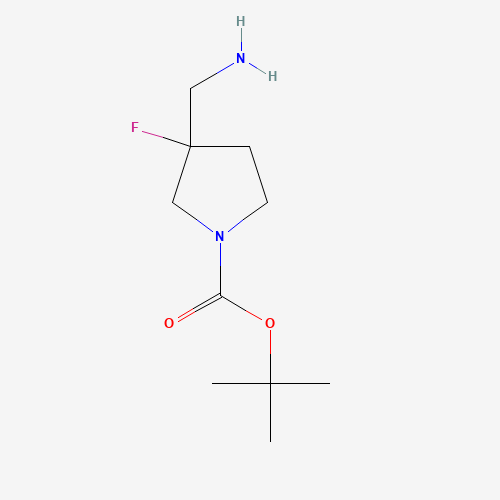 tert-Butyl 3-(aminomethyl)-3-fluoropyrrolidine-1-carboxylate