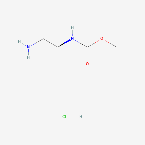 (S)-Methyl (1-aminopropan-2-yl)carbamate hydrochloride