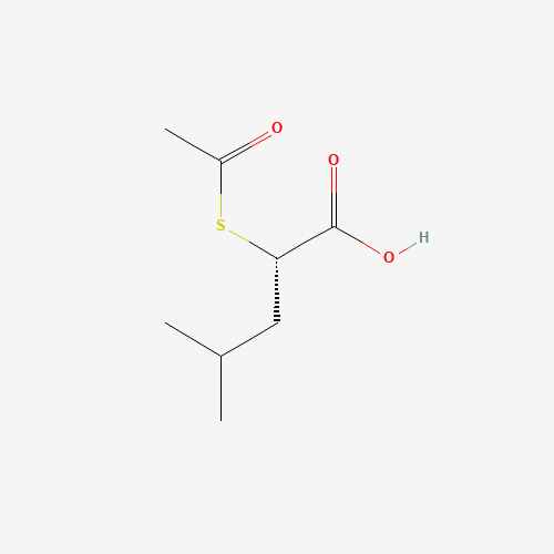 (S)-2-(Acetylthio)-4-methylpentanoic acid