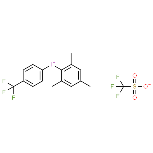 [4-(Trifluoromethyl)phenyl](2,4,6-trimethylphenyl)iodonium Trifluoromethanesulfonate