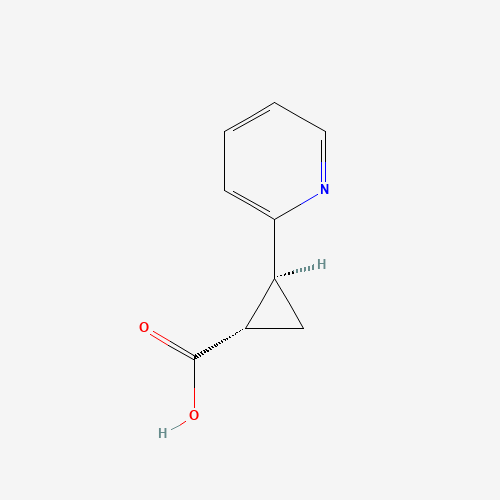 (1S,2S)-2-(Pyridin-2-yl)cyclopropanecarboxylic acid