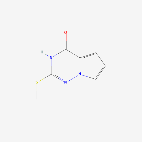 2-(Methylthio)pyrrolo[2,1-f][1,2,4]triazin-4(3H)-one