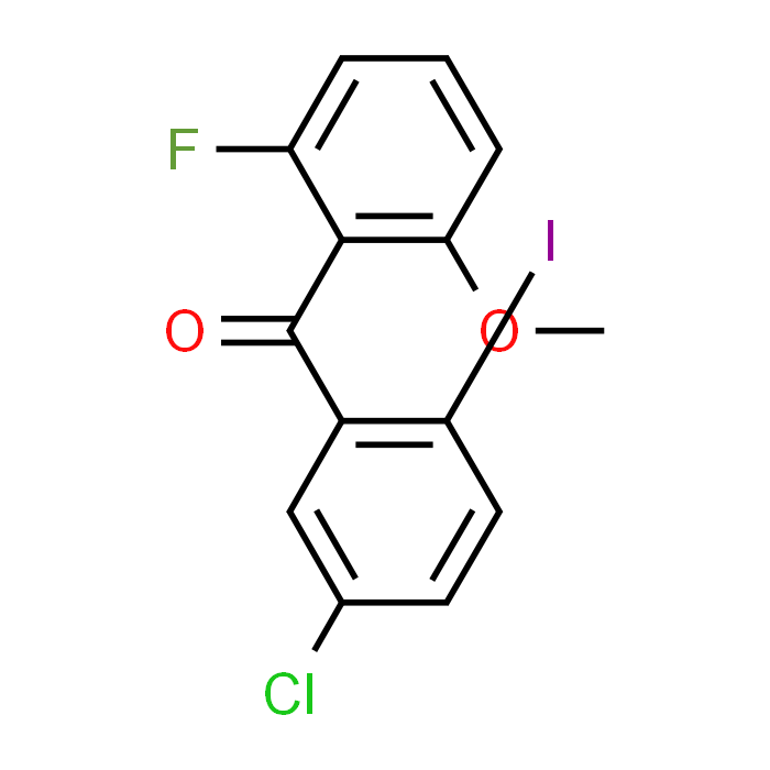 (5-Chloro-2-iodophenyl)(2-fluoro-6-methoxyphenyl)methanone