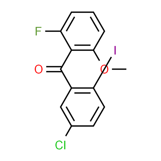 (5-Chloro-2-iodophenyl)(2-fluoro-6-methoxyphenyl)methanone