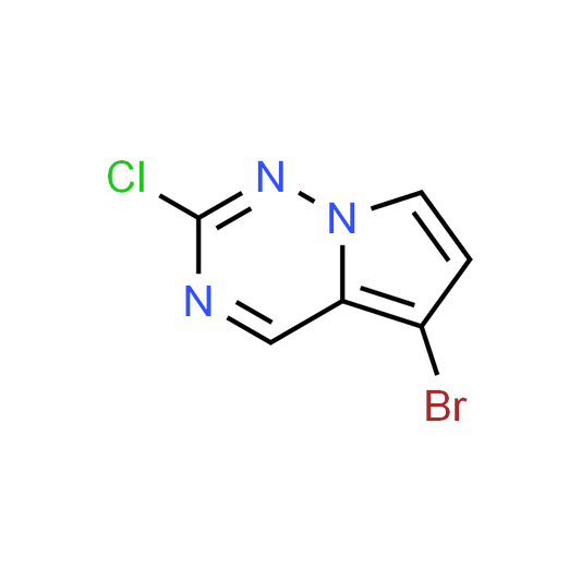 5-Bromo-2-chloropyrrolo[2,1-f][1,2,4]triazine